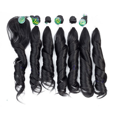 Cortina de Cabello de Fibra Sintética Premium - Image 2