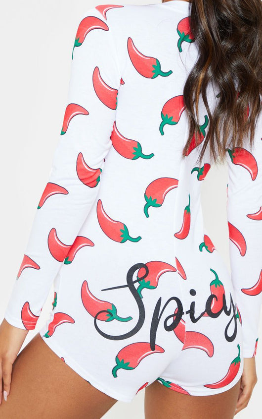 Jumpsuit Estampado Chili Sexy