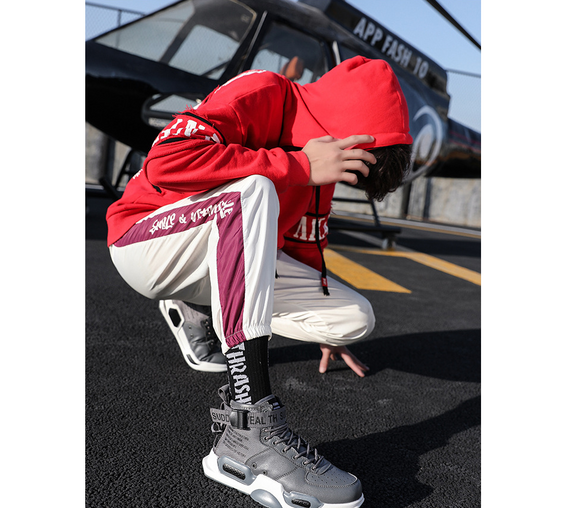 Zapatillas Deportivas Unisex de Suela Gruesa - Estilo Coreano Hip-Hop para Parejas
