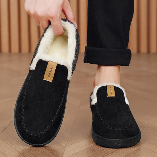Botas de Nieve para Hombre con Cierre Fácil y Forro Térmico