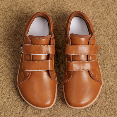 Zapatos Casuales de Cuero Ancho con Velcro para Hombre y Mujer Talla Grande - Image 3