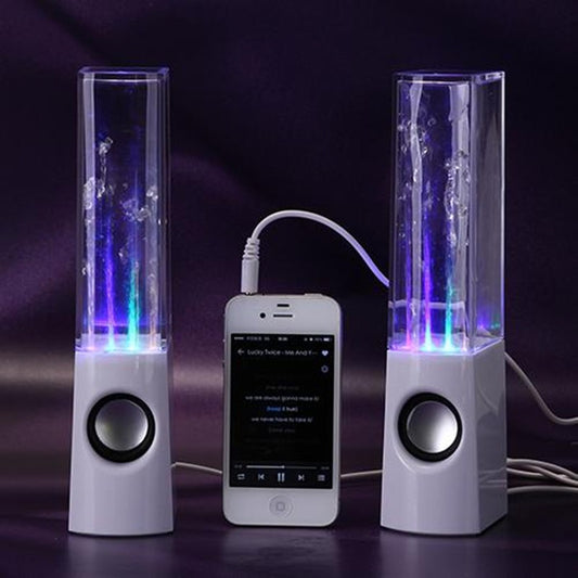 Parlante Fuente LED con Luz Danzante para Fiestas y Eventos