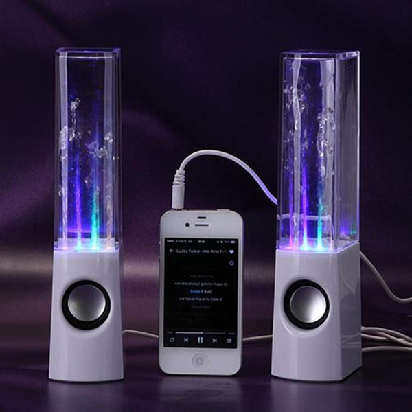 Parlante Fuente LED con Luz Danzante para Fiestas y Eventos