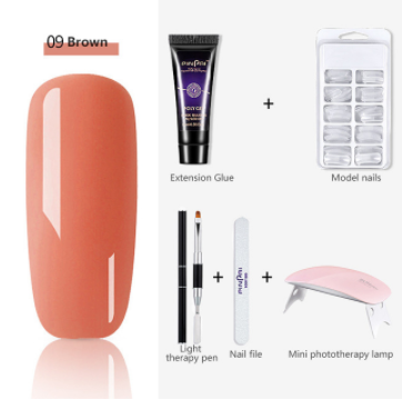 Gel para Extensiones de Uñas con Soporte de Papel Cristal - Image 15
