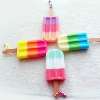 Esponja de Baño Suave Diseño Paleta de Hielo - Accesorio de Ducha Colorido - Image 9