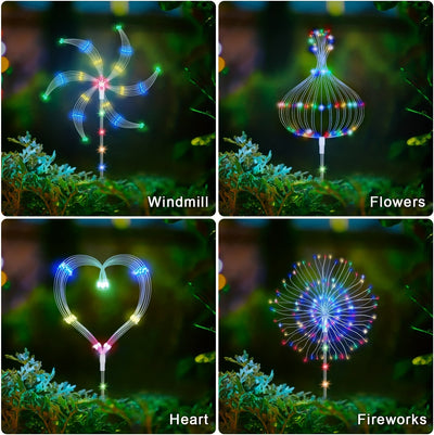 Lámpara Solar LED con Efecto Humo para Jardín y Patio - Image 9