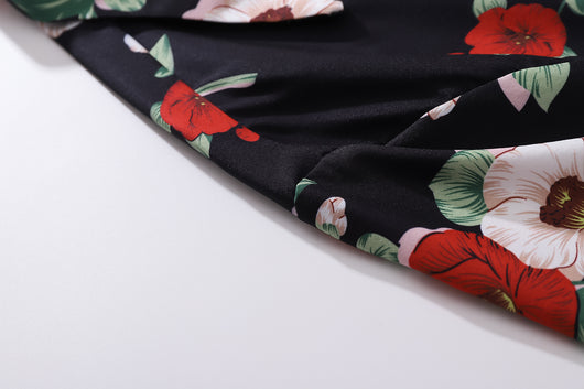 Camisetas Retro Hawaianas de Pareja Estilo Hong Kong con Flores - Image 10