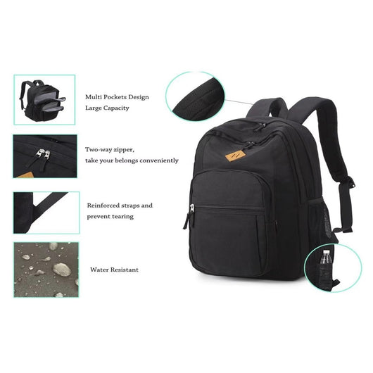 Mochila Escolar Resistente de Gran Capacidad - Ligera y Impermeable - Image 10