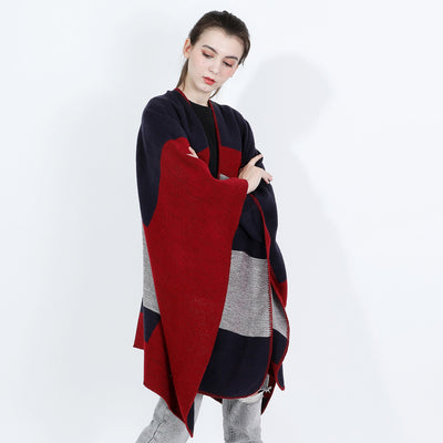 Chal de Seda Jacquard Plateado para Mujer - Image 2
