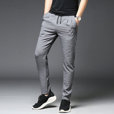 Pantalones Casuales Daddy Ice Silk Verano - Ligeros y Frescos para Hombre - Image 15