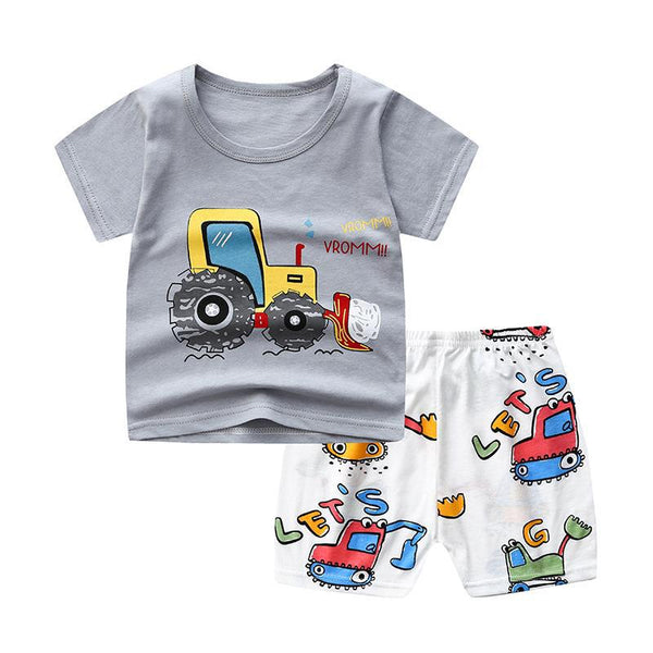 Conjunto de Playera y Shorts para Bebé Niño y Niña