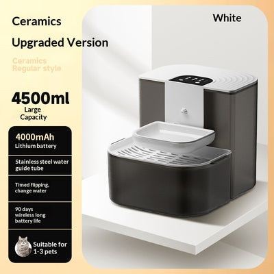 Fuente de Agua para Mascotas con Control Termostático y Flujo Automático Inclinado - Image 12