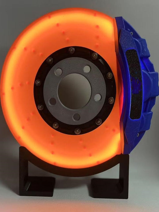 Lámpara LED Decorativa de Disco de Freno - Luz Nocturna Recargable de Pared - Image 10
