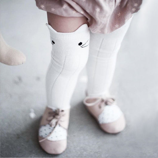 Calcetines Largos de Algodón Suave para Niños - Hasta la Rodilla - Image 11