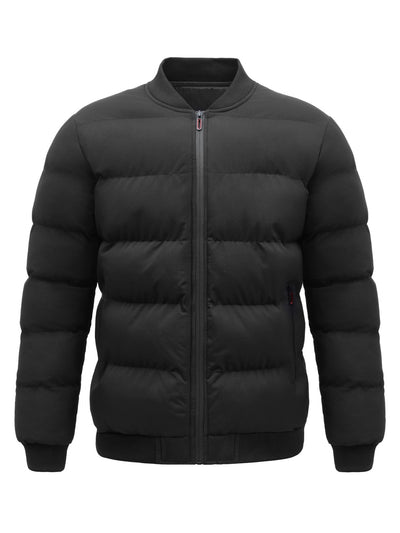 Chaqueta de Algodón con Cuello Tipo Baseball para Hombre - Image 9