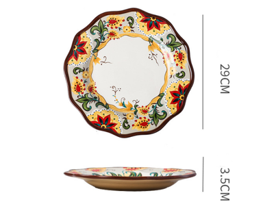 Vajilla Cerámica Bohemia con Diseño Artesanal - Image 33