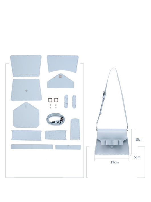 Bolsa de Cuero Retro Hecha a Mano - Diseño DIY Artesanal - Image 5