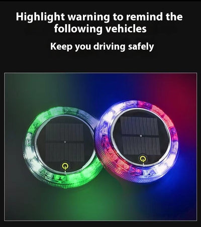Luz Estroboscópica Solar para Auto con Múltiples Modos - Image 11