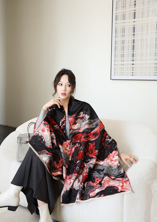 Chal Versátil de Oficina Estilo Coreano para Otoño e Invierno - Image 32