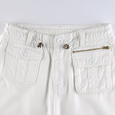 Jeans Verticales Multibolsillos para Mujer - Diseño Moderno y Funcional - Image 16