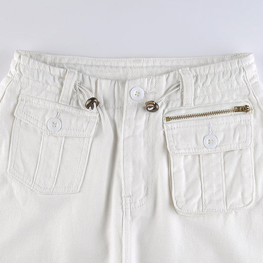 Jeans Verticales Multibolsillos para Mujer - Diseño Moderno y Funcional - Image 16