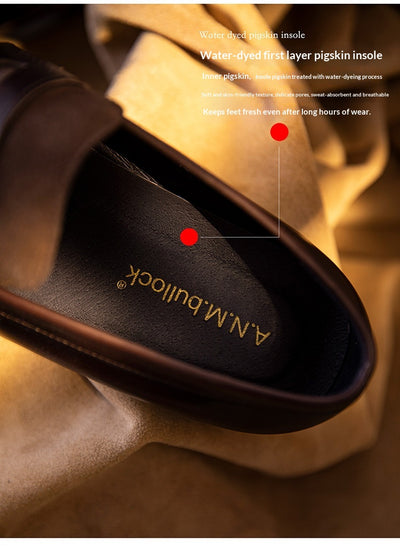 Mocasines de Cuero Genuino para Hombre - Elegancia Formal y Casual - Image 15