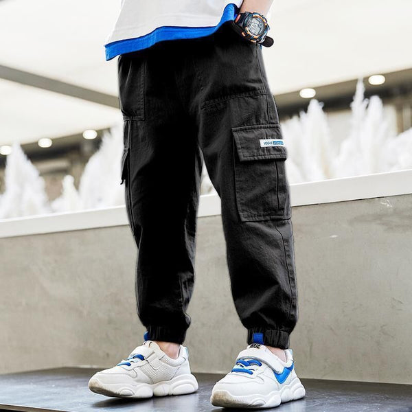 Pantalones Peto Deportivos de Forro Polar para Niños Talla Grande