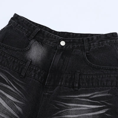 Conjunto Denim Lavado: Camisa y Capris de Diseño Premium - Image 16