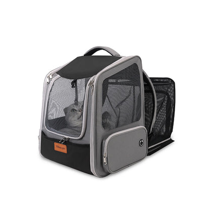 Mochila Transportadora Expandible para Mascotas - Gran Capacidad - Image 5