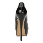Zapatos de Tacón Alto Escotados para Mujer Talla Grande sin Cordones - Image 24