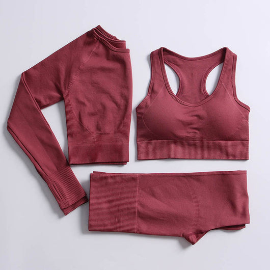Conjunto de Yoga Seamless sin Costuras para Mujer - Image 18