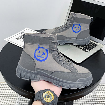 Botas Martin Casuales para Hombre con Cordones y Suela Antideslizante - Image 32
