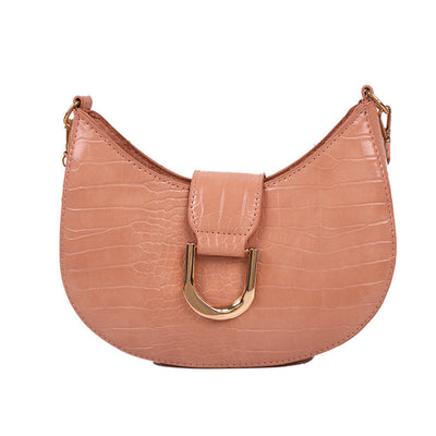 Bolso Baguette Texturizado en Color Sólido - Image 10