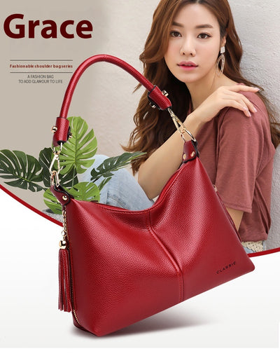 Bolso de Cuero Suave para Mamá - Bandolera Elegante Multiuso - Image 17