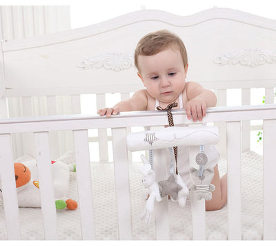 Juguetes Colgantes Suaves para Bebé - Sonajeros de Peluche para Cuna y Carrito - Image 16