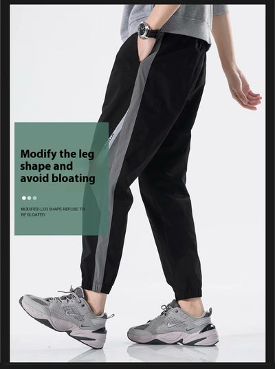 Pantalones Cortos de Seda Helada para Hombre - Estilo Casual Veraniego - Image 13