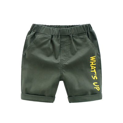 Pantalones de Cinco Puntos Estilo Coreano para Niños y Adolescentes - Image 2