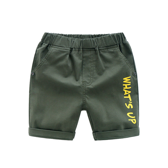 Pantalones de Cinco Puntos Estilo Coreano para Niños y Adolescentes