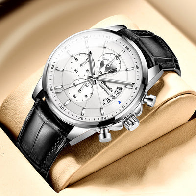 Reloj Automático para Hombre Resistente al Agua con Calendario y Esfera Luminosa - Image 2