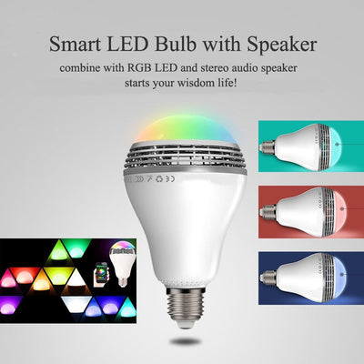 Foco LED Inteligente Bluetooth E27 con Parlante Integrado - Image 3