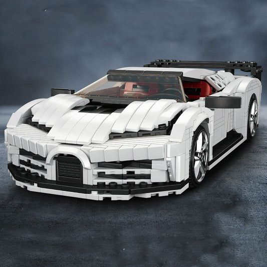 Set de Bloques de Construcción - Auto Deportivo Conmemorativo Serie Tecnológica