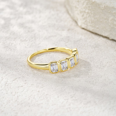 Anillo de Plata Esterlina Luxury Fashion Resistente al Color - Image 7