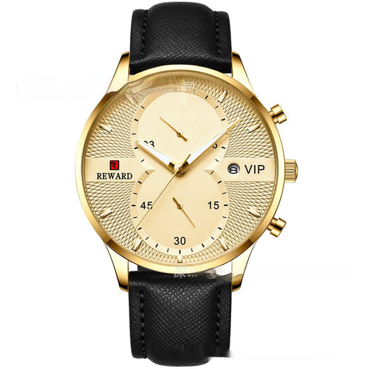 Reloj de Hombre Sumergible con Calendario y Movimiento de Cuarzo - Image 9