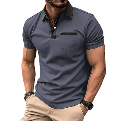Polo Slim Fit con Bolsillo de Solapa para Hombre - Image 15