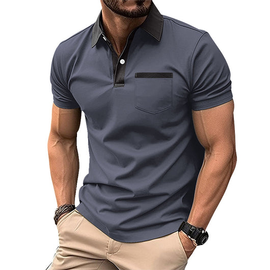 Polo Slim Fit con Bolsillo de Solapa para Hombre - Image 15