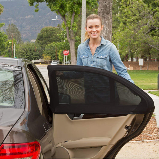 Protector Solar para Auto con Mallas Anti-Insectos y Filtro UV
