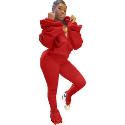 Conjunto Deportivo Mujer 2 Piezas Manga Larga Otoño - Image 3