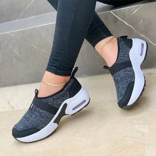 Tenis Casuales con Cierre Elástico y Velcro Volador - Image 10