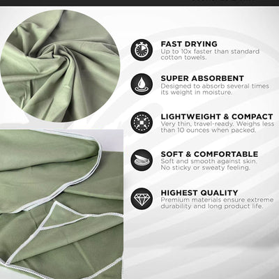 Toalla de Baño Magnética Súper Absorbente de Secado Rápido para Exterior - Image 3
