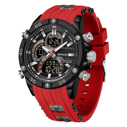 Reloj Electrónico Multifuncional para Hombre Resistente al Agua con Luz Nocturna y Alarma - Image 8